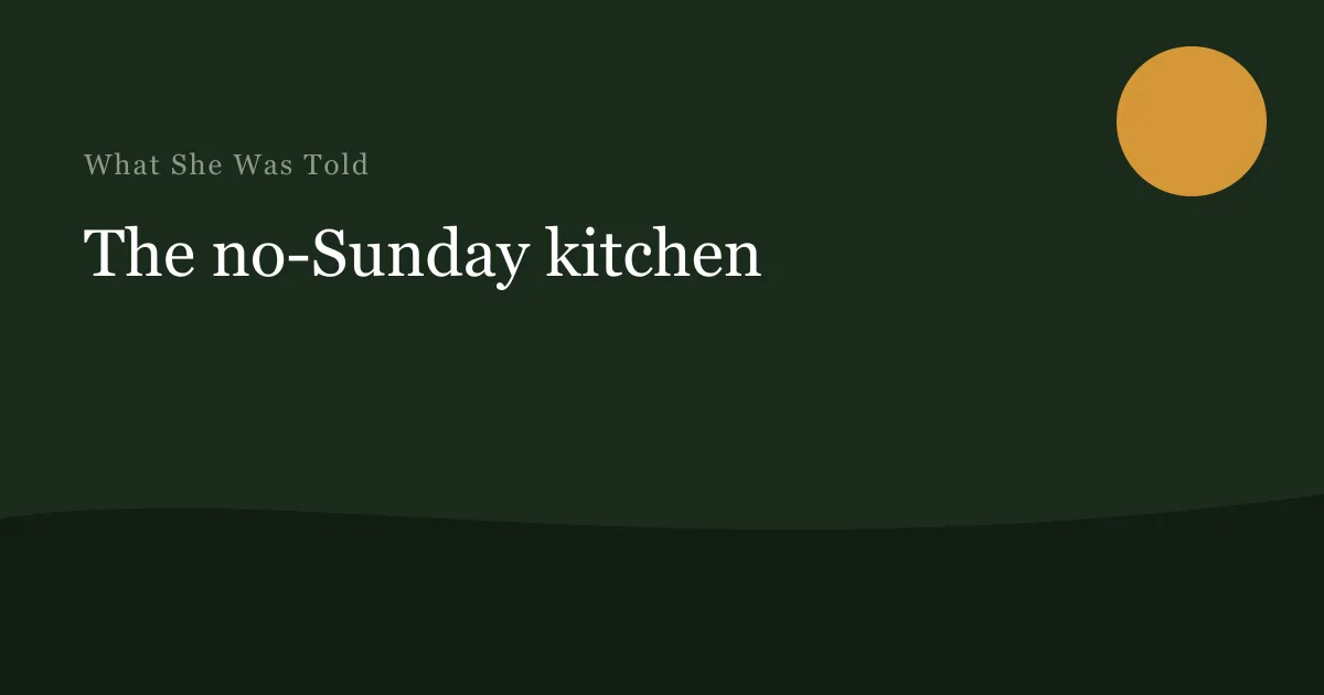 Placeholder cover for the kitchen article — replace with real artwork